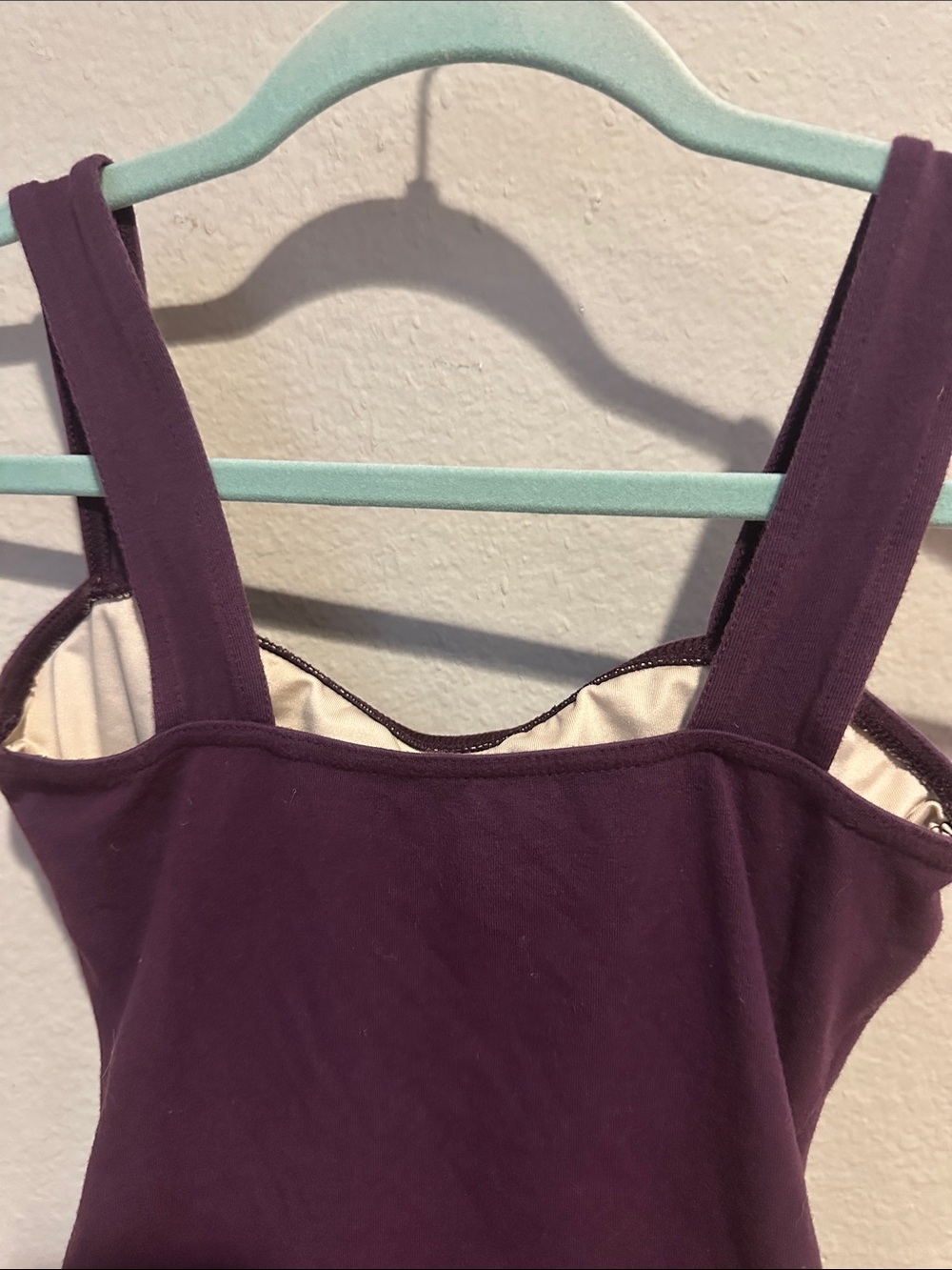 Theatricals Cinched Front Wide Strap Maroon Ballet Leotard - Picture 6 of 8